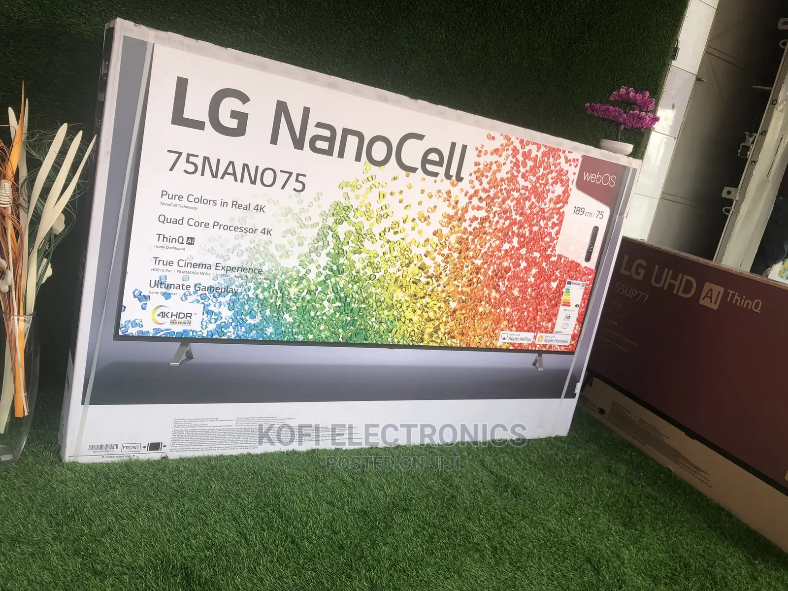 Magic Remote 75" LG Nanocell LCD Flat TV (75NANO75)