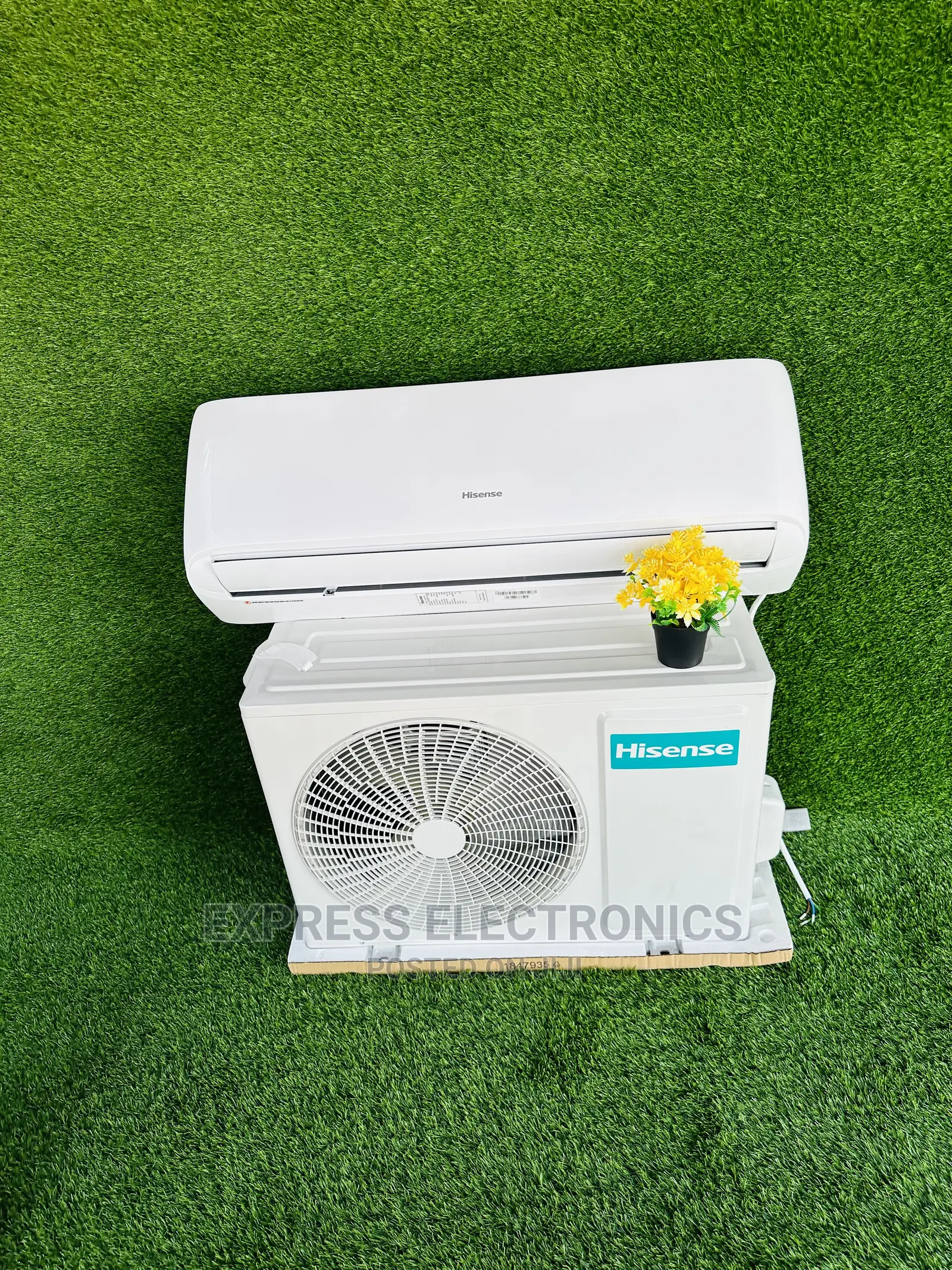 *White*Ac Hisense Split High Efficiency R410 2.0hp