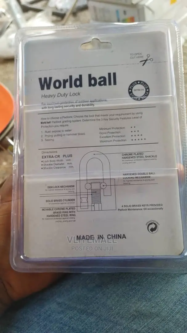 World Ball Top Security Locks