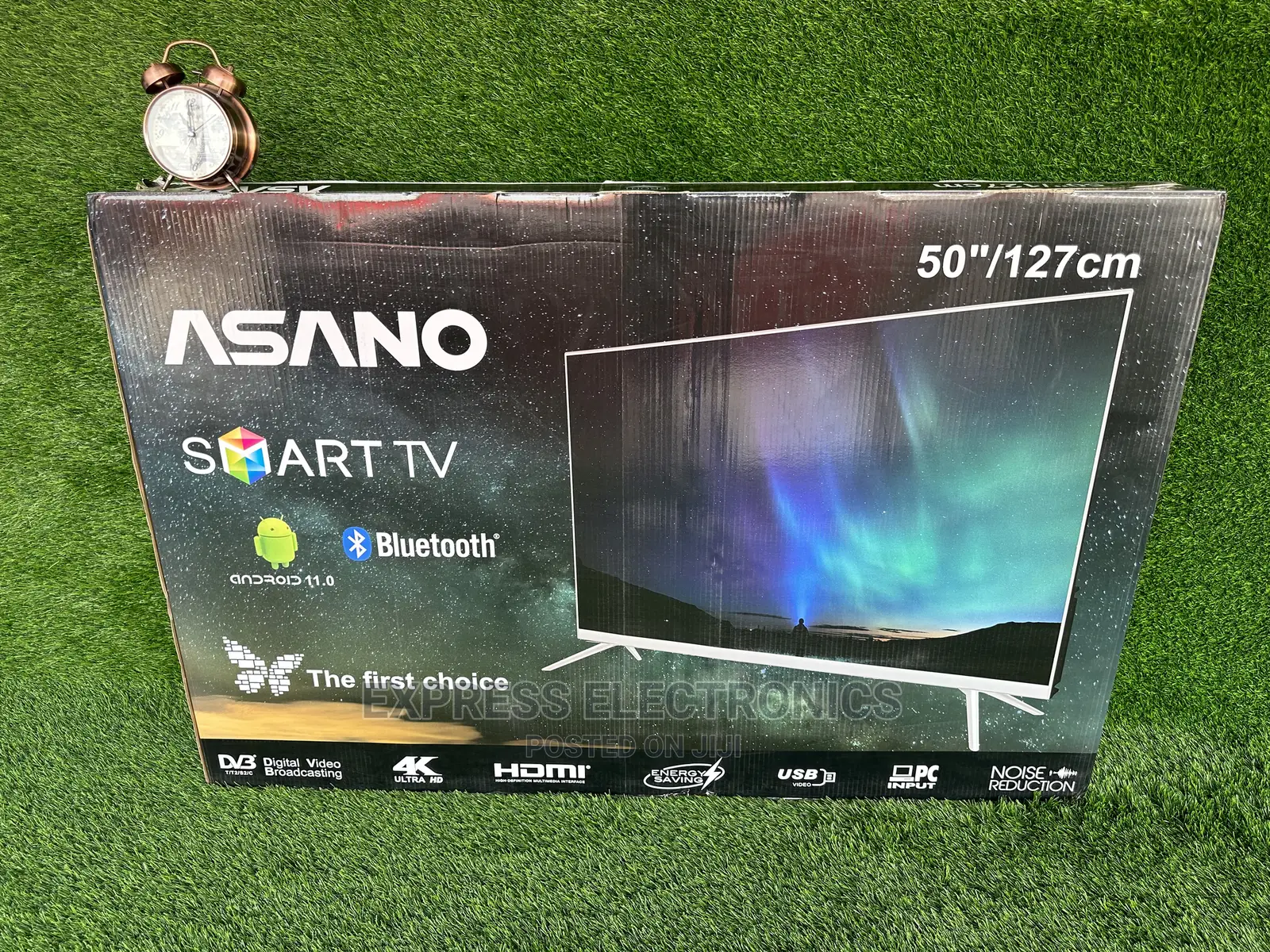 50” Uhd Android Asano Vivid Pictures Display+Dstv