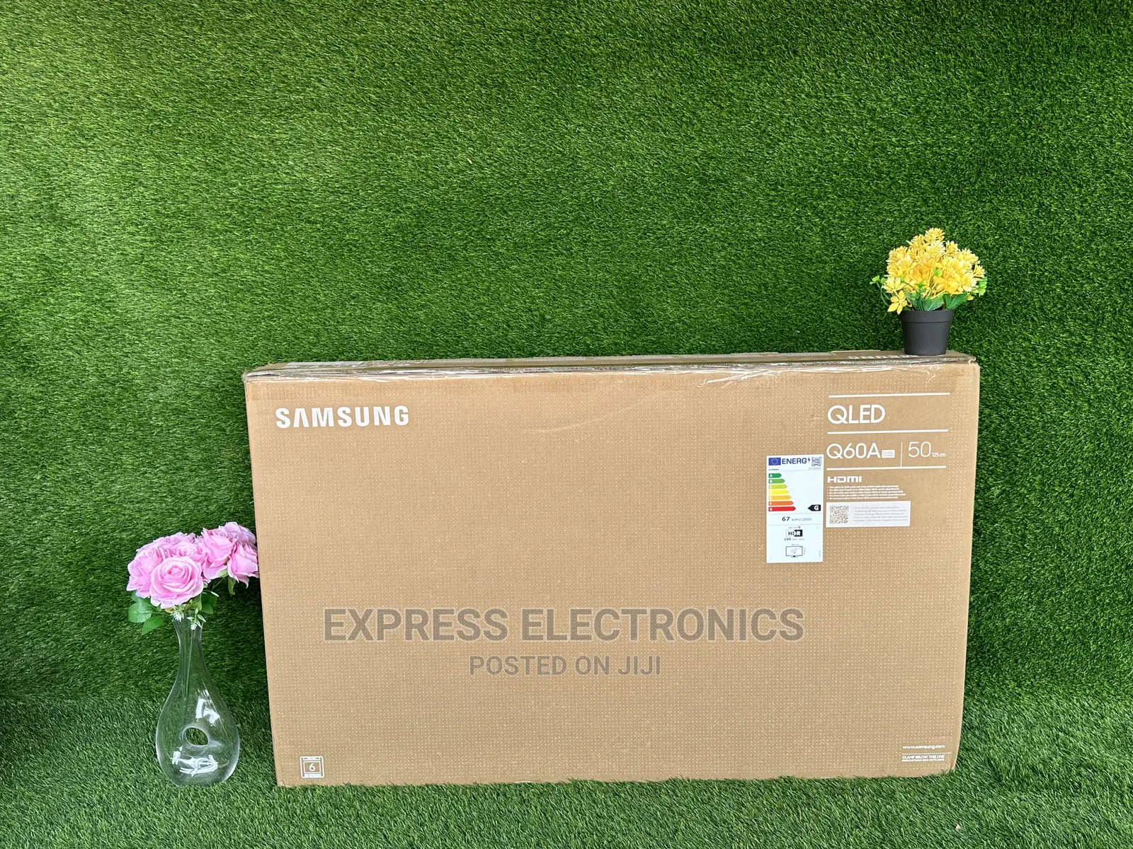 Vivid True Life Picture Samsung QLED 50”Q60A UHD +Dstv