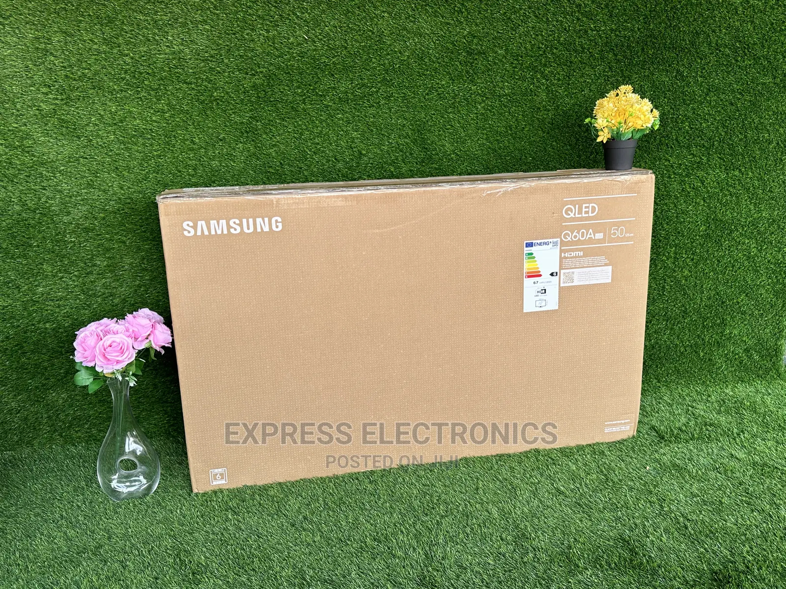 Vivid True Life Picture Samsung QLED 50”Q60A UHD +Dstv