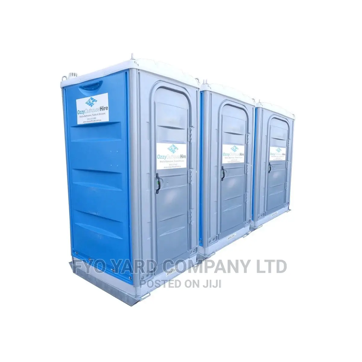 Mobile Toilet in Pairs for Rent at Affordable With Cleaning