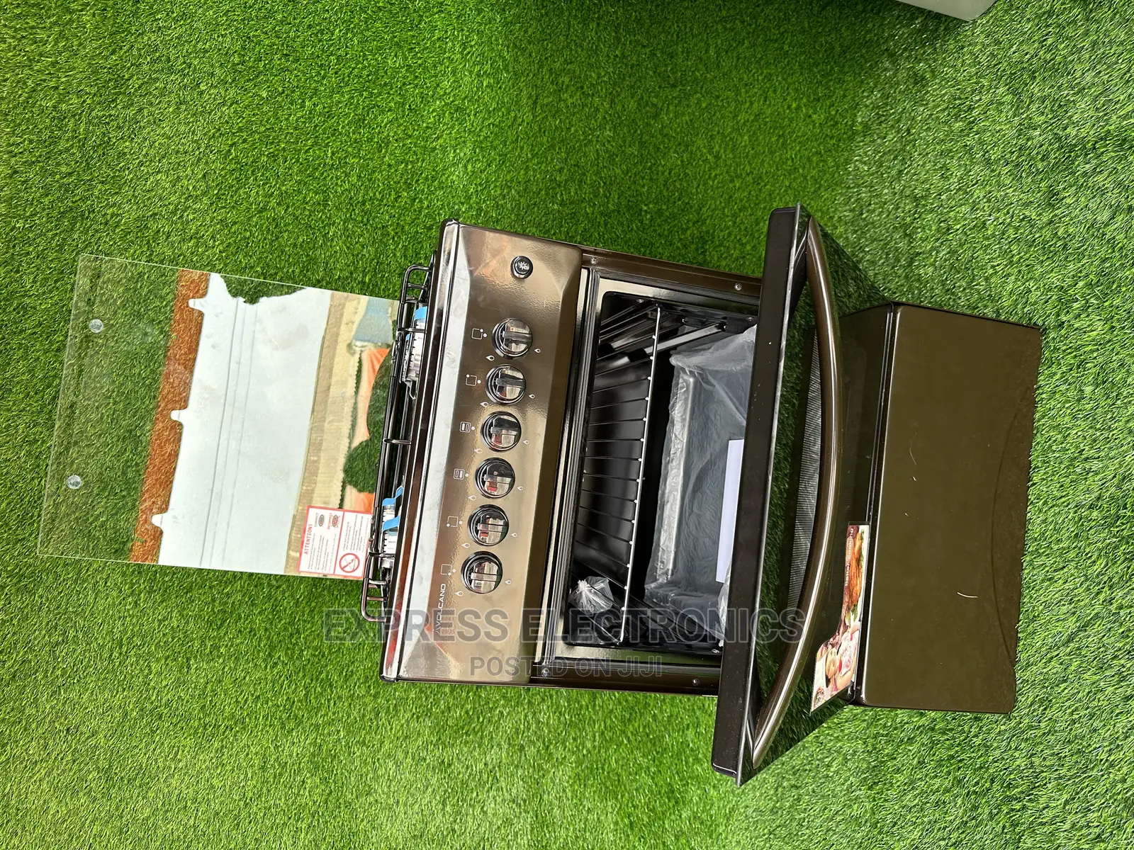 Brown Volcano Cooker Stove Oven 4BURNER Exclusive