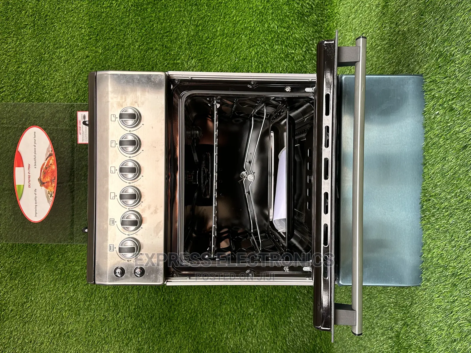 Grilling System Ferre 4BURNER With Oven Stove Cooker