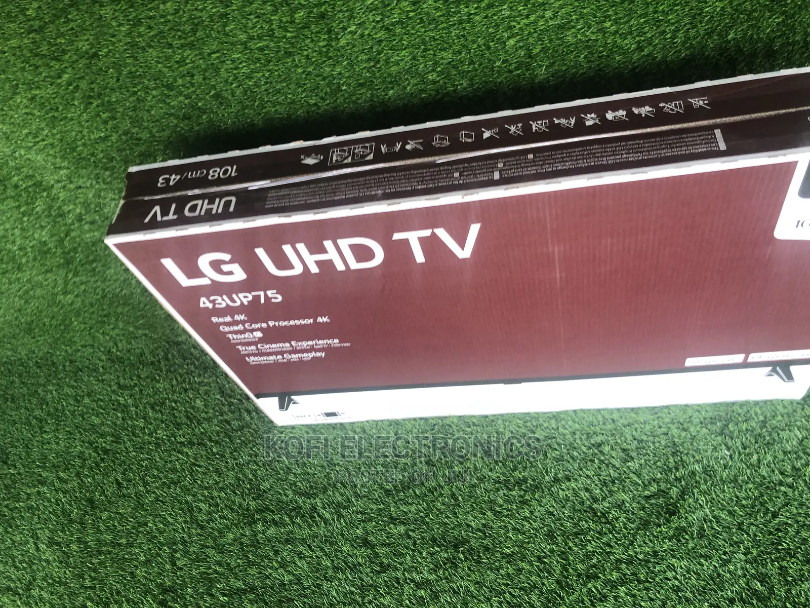 Satellite Webos LG UP75 Series 43-Inch Smart UHD TV With AI
