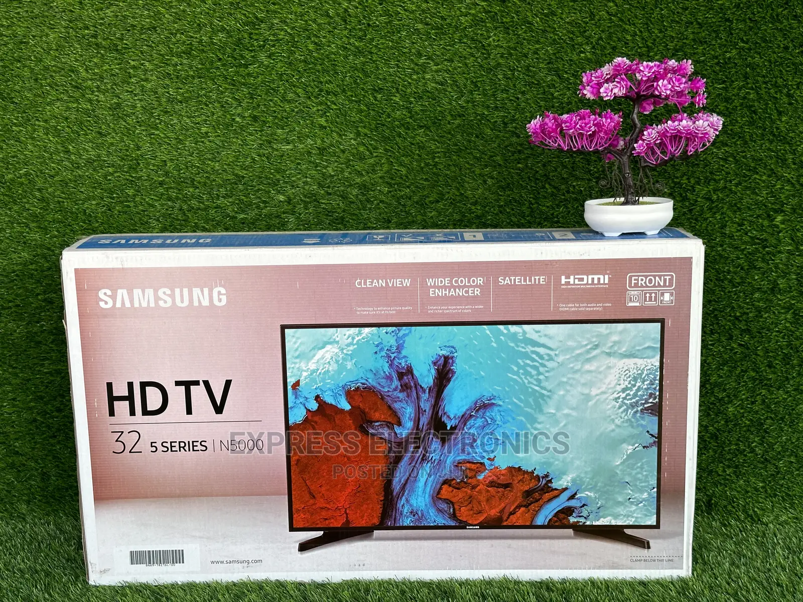  Samsung 32”Hd Satellite Clear Digital Display Tv