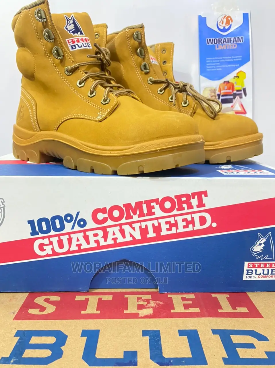 Steel Blue Boot