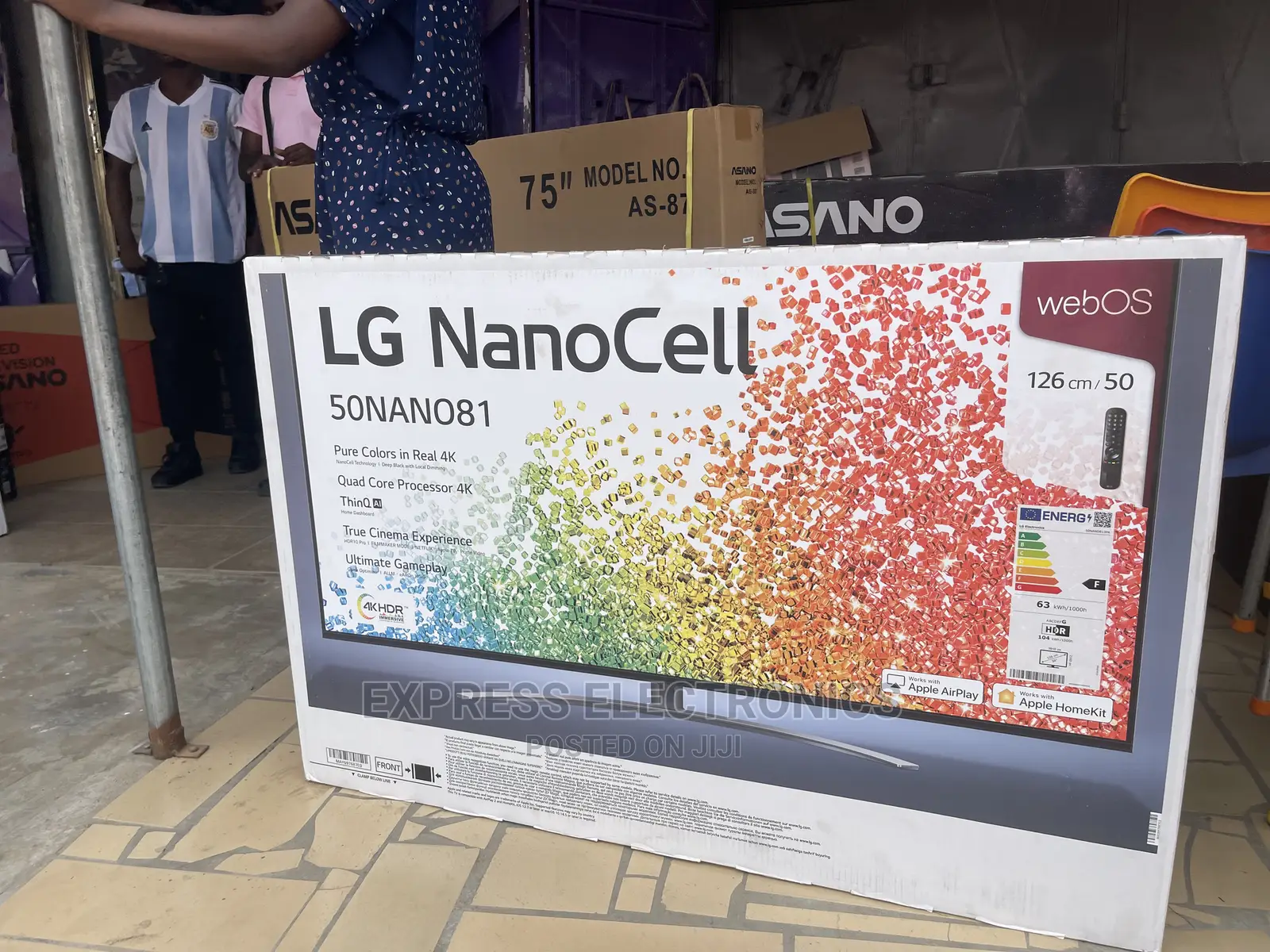 UHD Triluminos Nanocell Display LG Smart 50”+Dstv