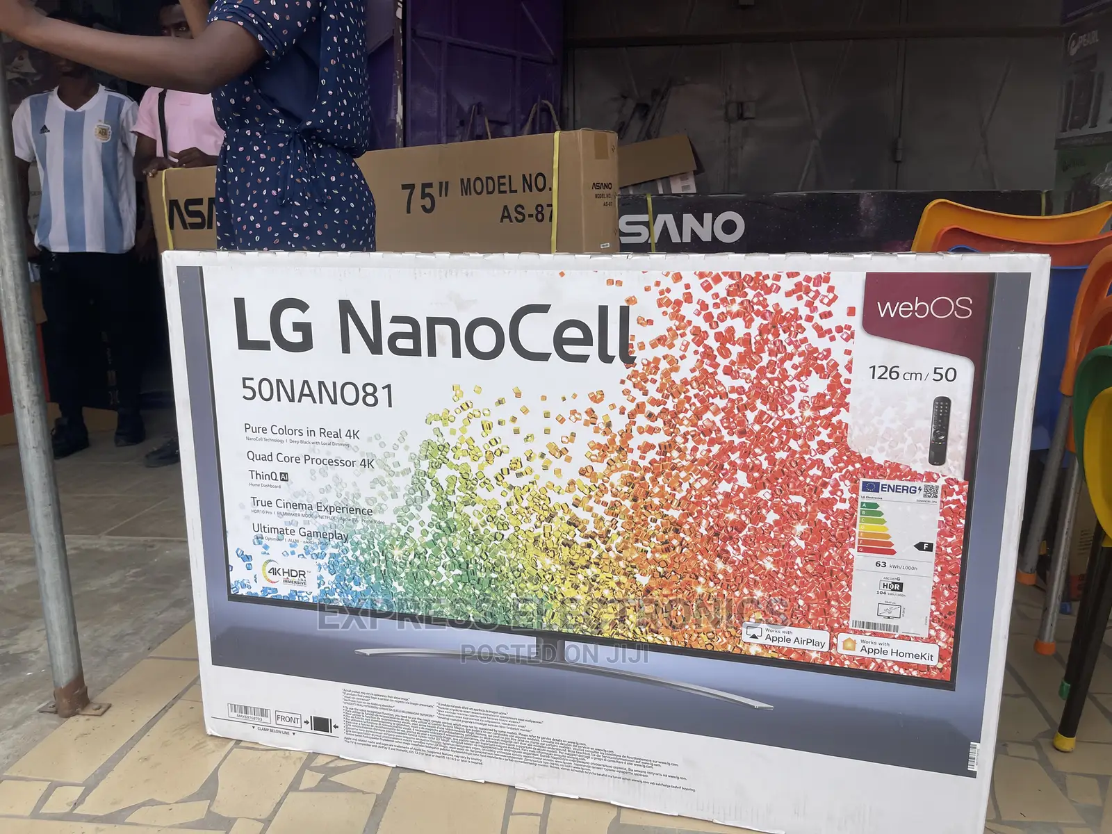 UHD Triluminos Nanocell Display LG Smart 50”+Dstv