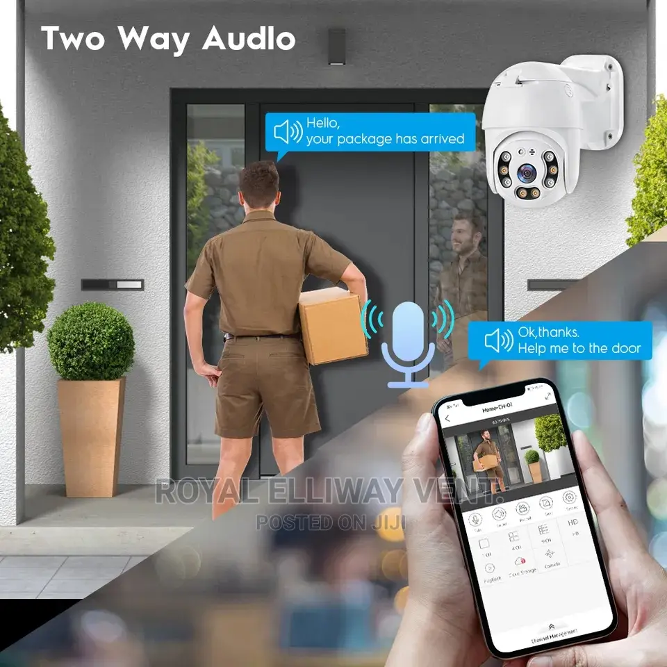 3mp Ai PTZ Wireless Camera