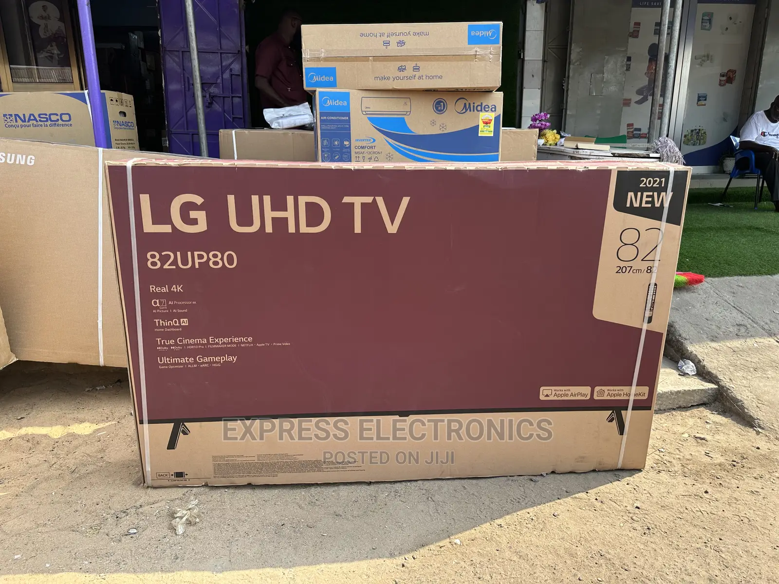82up8050pvb LG Uhd 82”Up80 Series Cinema Screen Design 