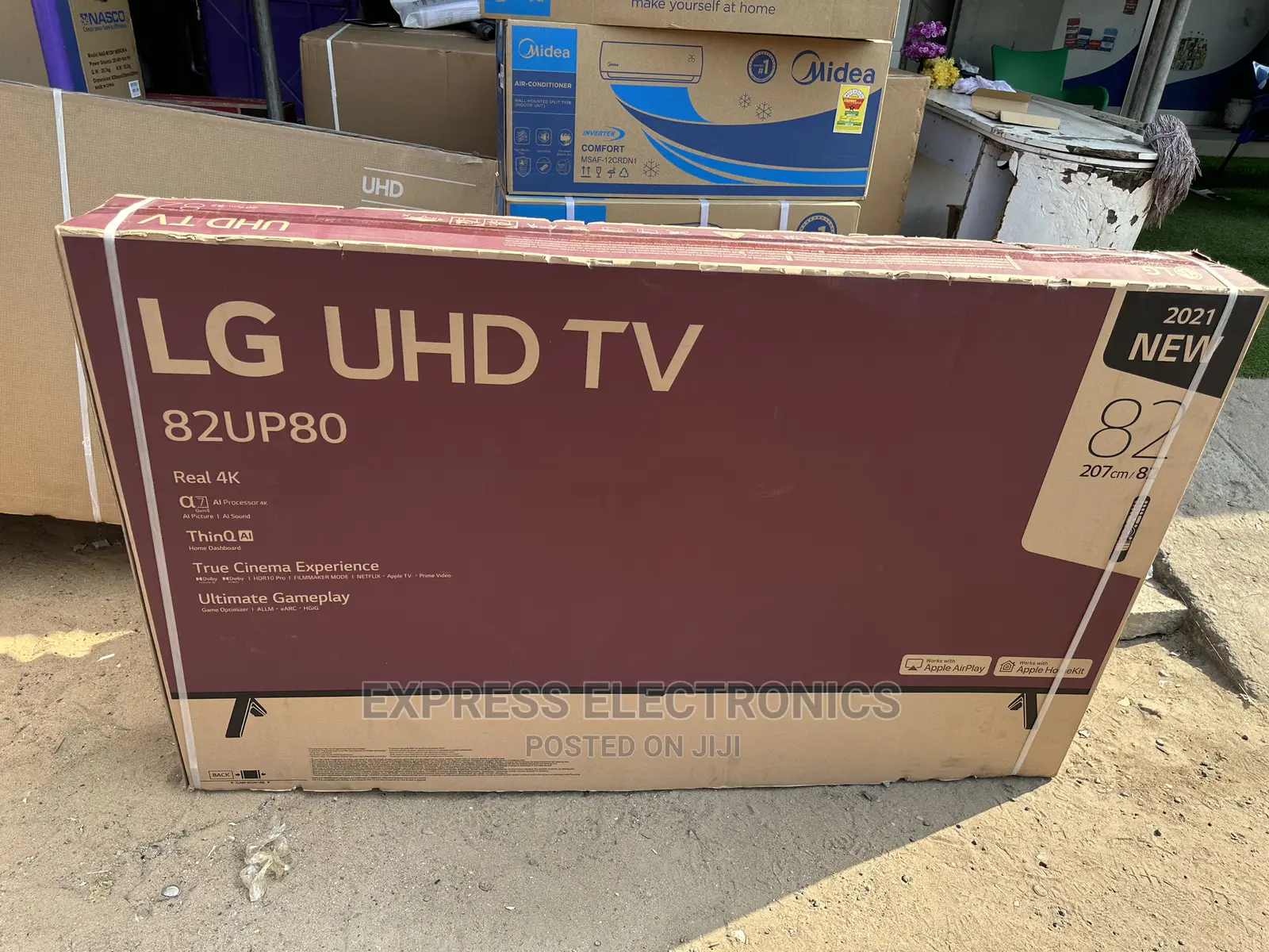 Free Soundbar LG 82up8050pvb Up80 Series Uhd Smart 82”