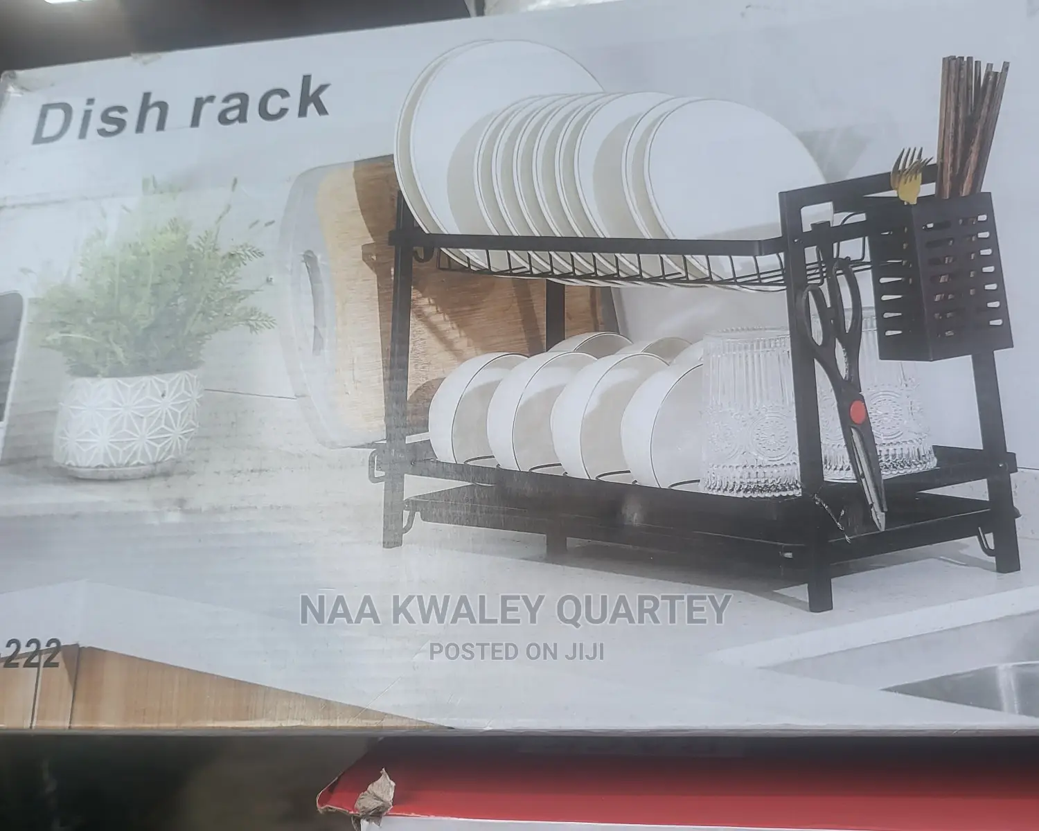 2 Tiers Dish Rack