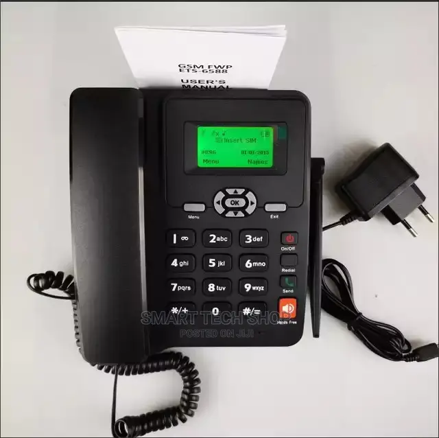 Universal Dual Sim Desktop 3g Phone With Fm Radio +Battery