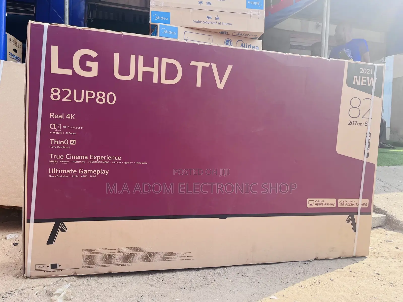 Lg 82” 2021uhd Smart Ai Tv With Magic Remote