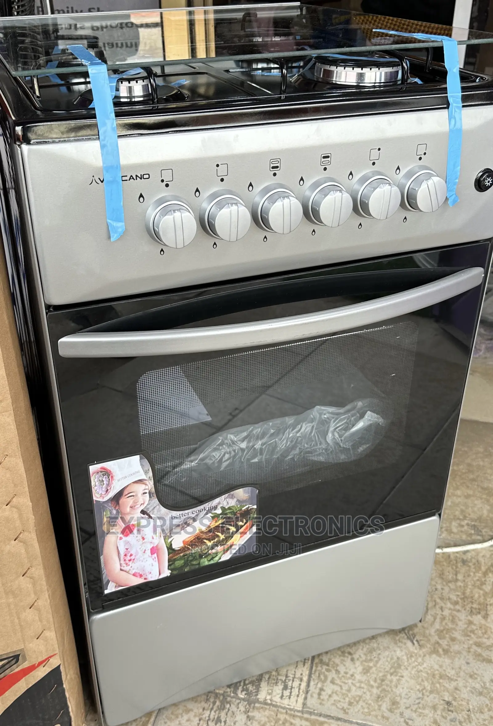 Heating Stove Cooker Oven Volcano Sliver Antirust 4b
