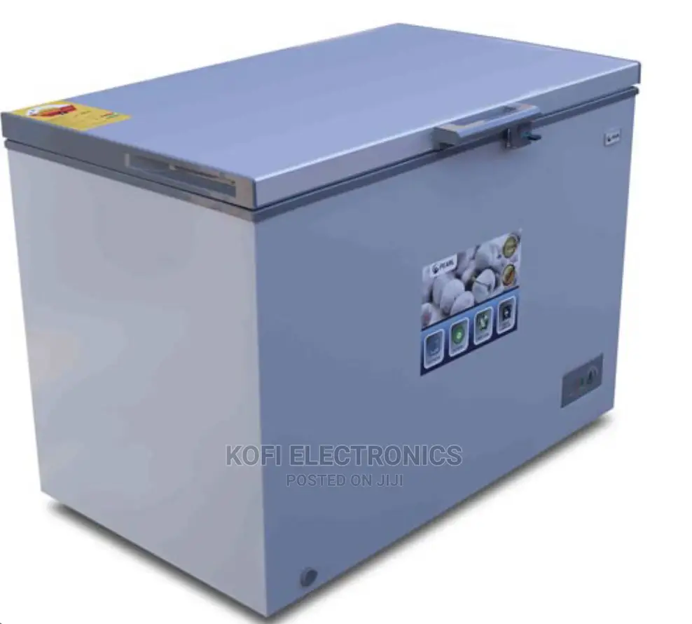 Inner Sliding Tempered Glass Lids Pearl 200L Chest Freezer