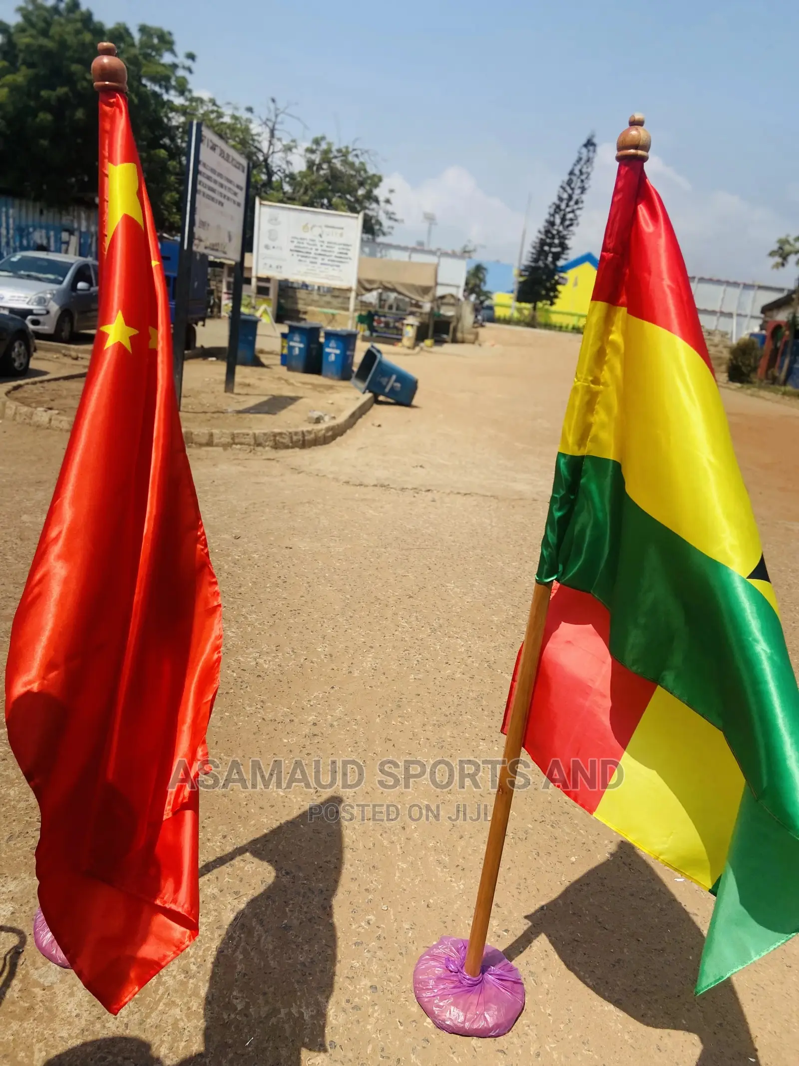 Executive Office Flag With Stand at Cool Price