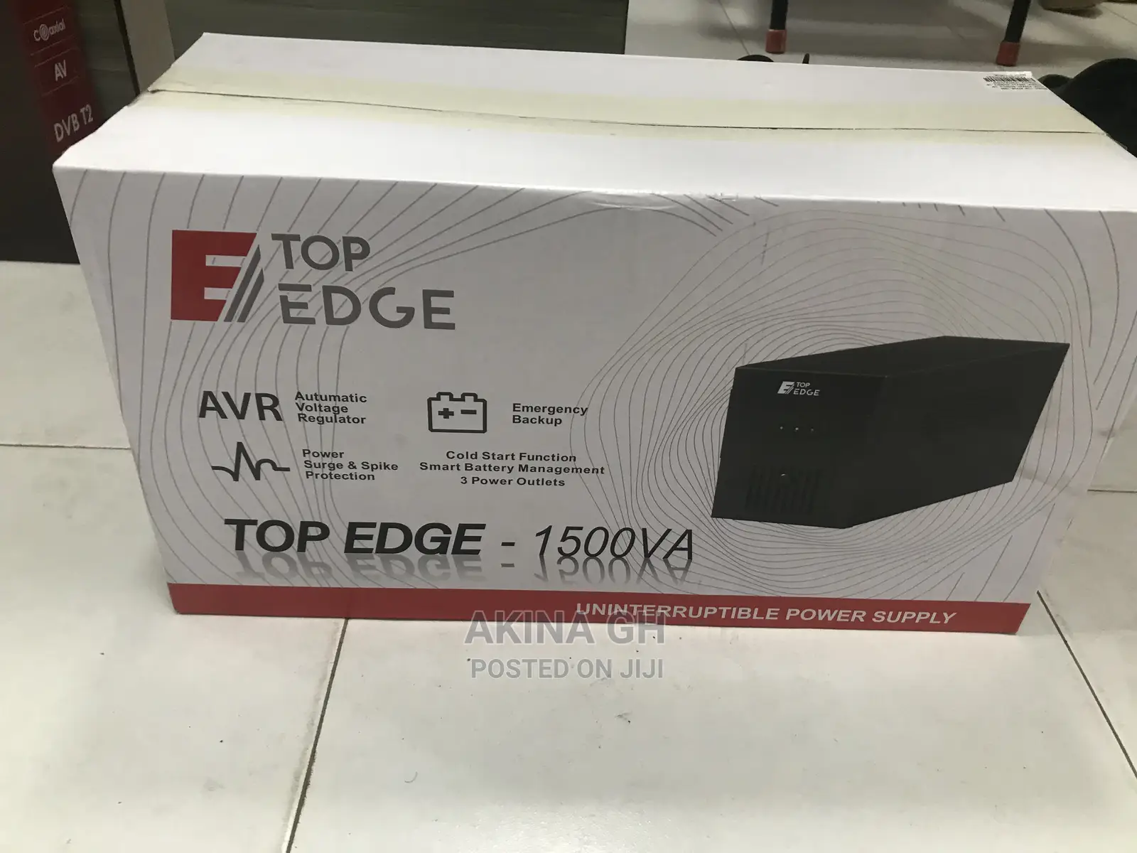 Top Edge 1500va (900w) Ups With Built in Avr