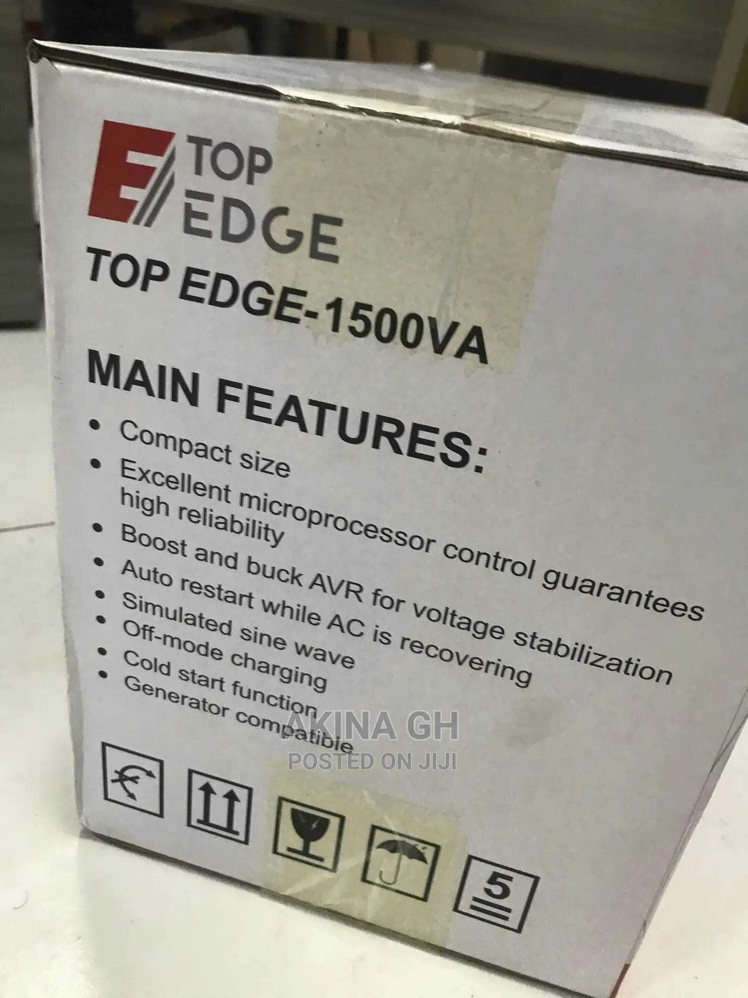 Top Edge 1500va (900w) Ups With Built in Avr