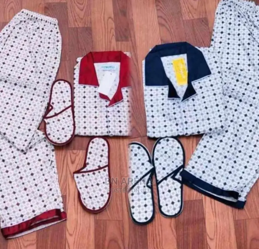 Quality Pajamas With Indoor Slippers