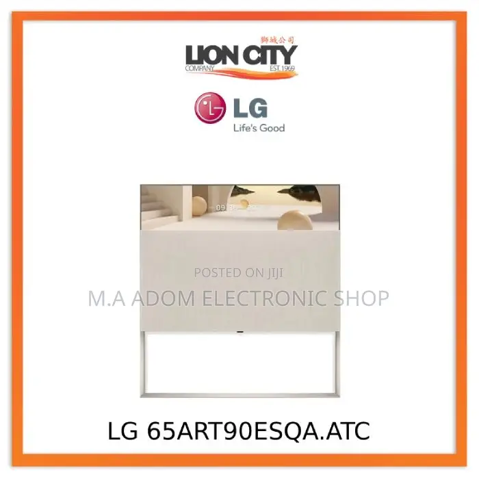LG 65" Oled TV Objet Collection Easel