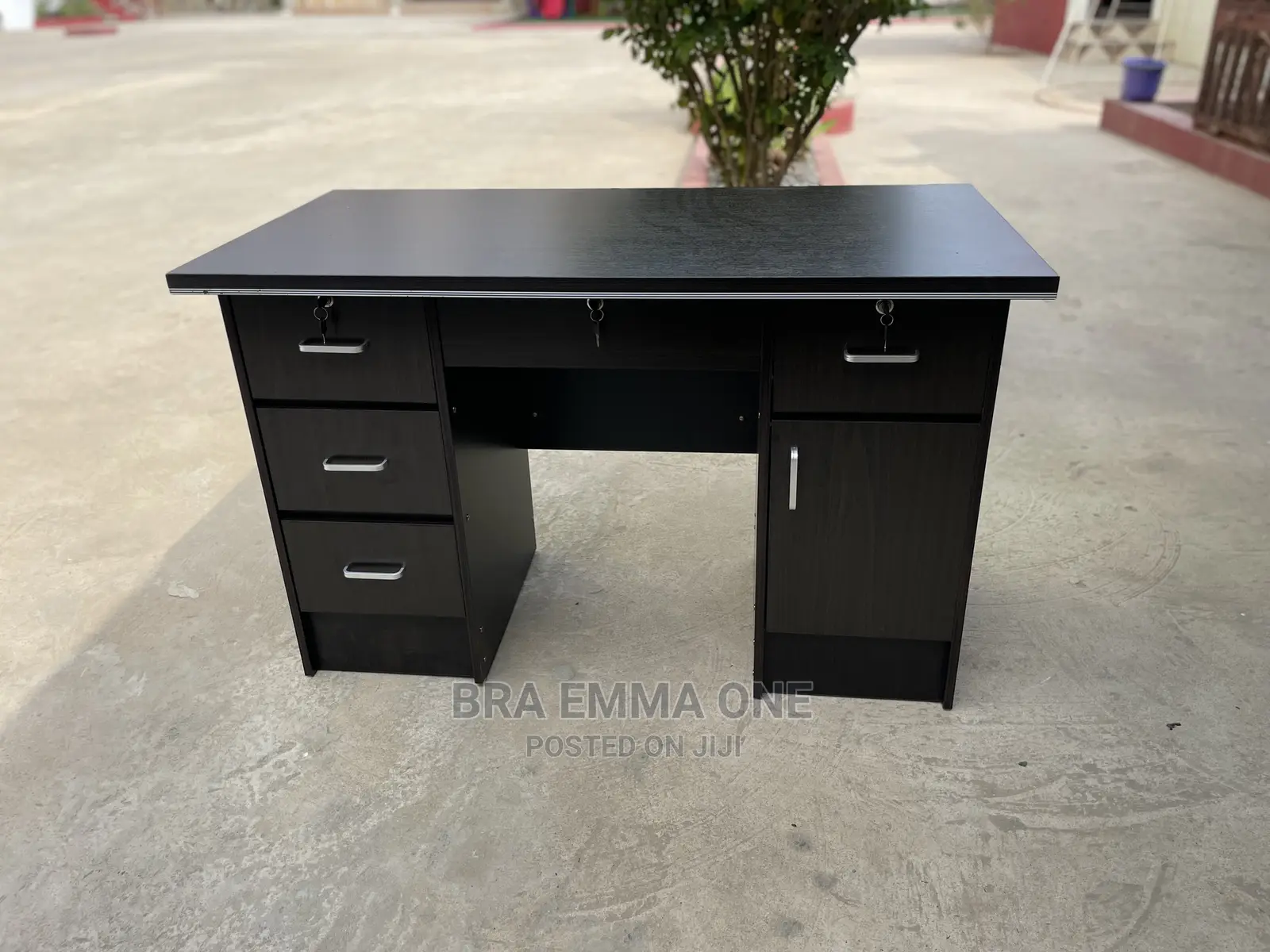 1.2m Office Table With Drawers