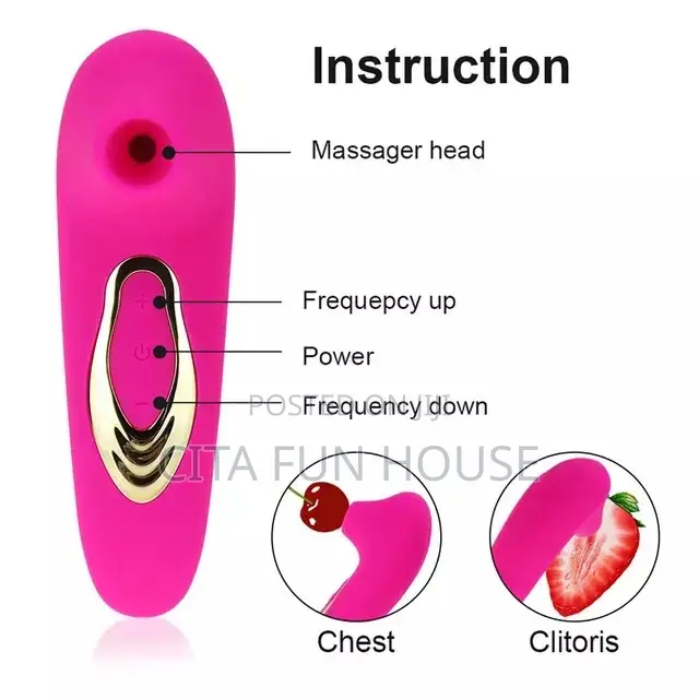 Clit / Nipple Sucking Vibrator