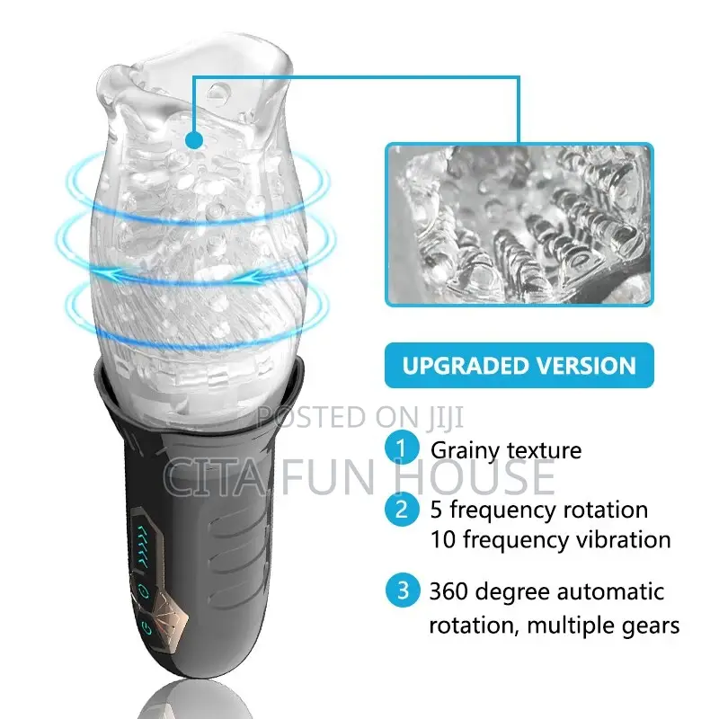 Rotating Sucker Masturbator for Men