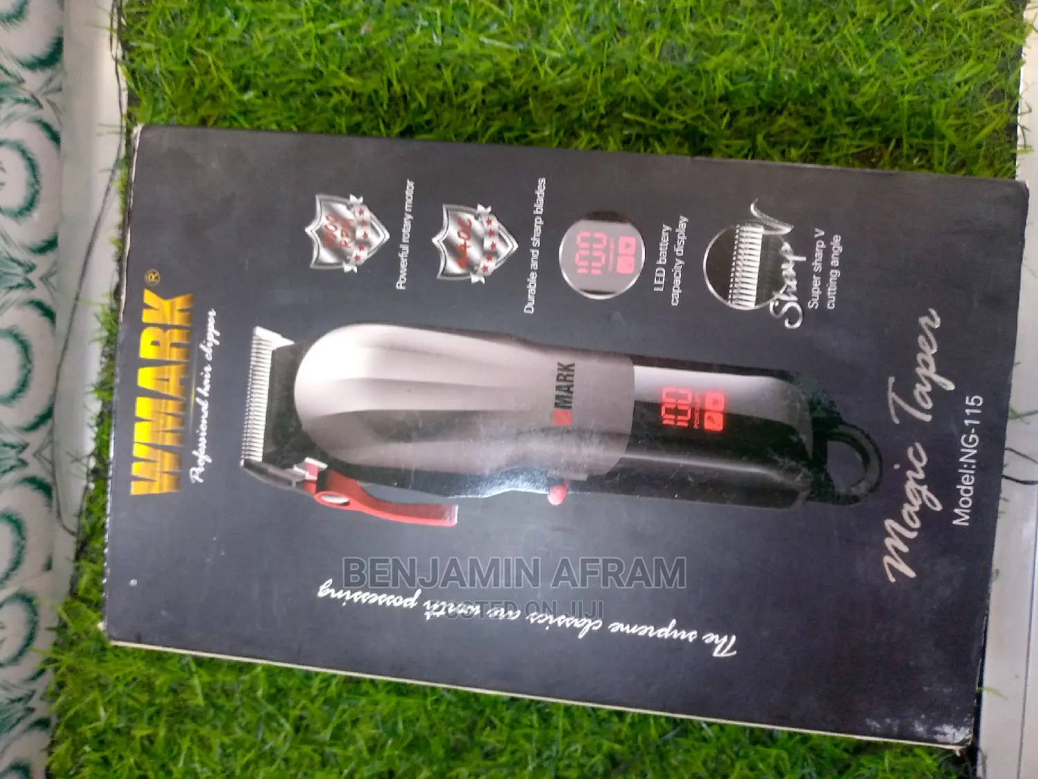 Capacity Display Cordless Barbering Machine