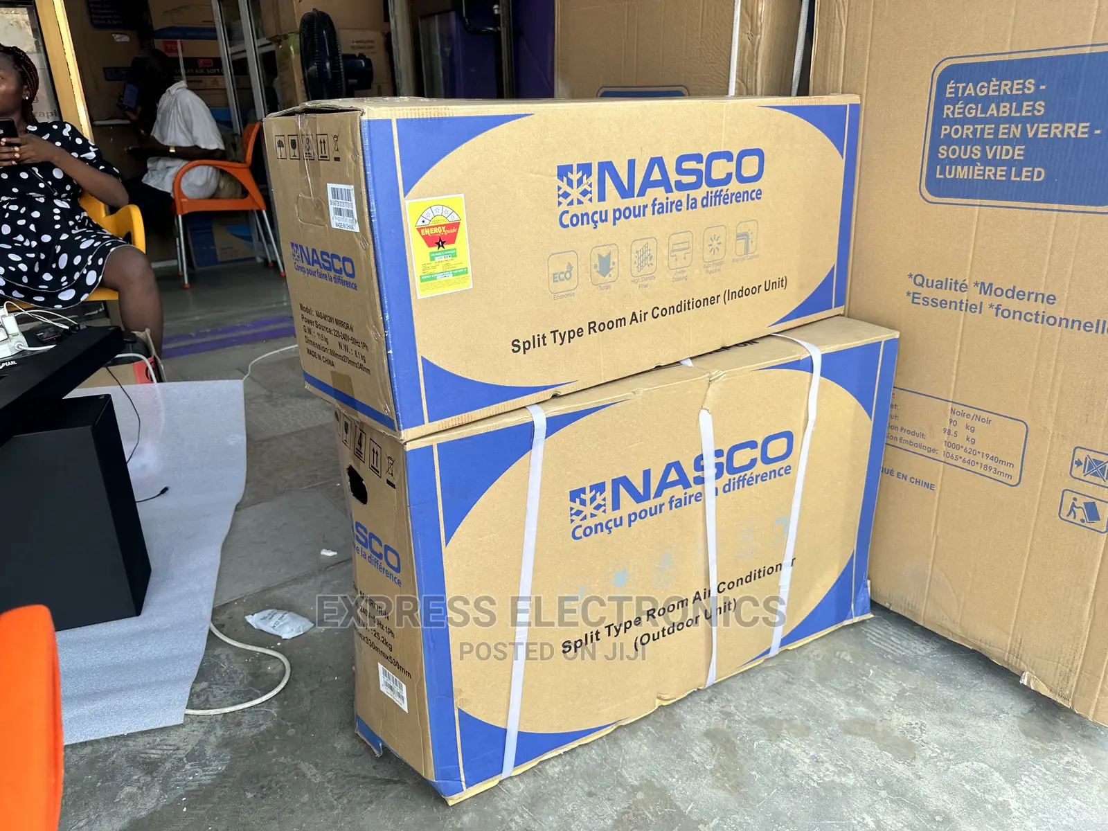 Ultra Quiet Nasco R410 AC Split Comfort Eco Design 2.5hp