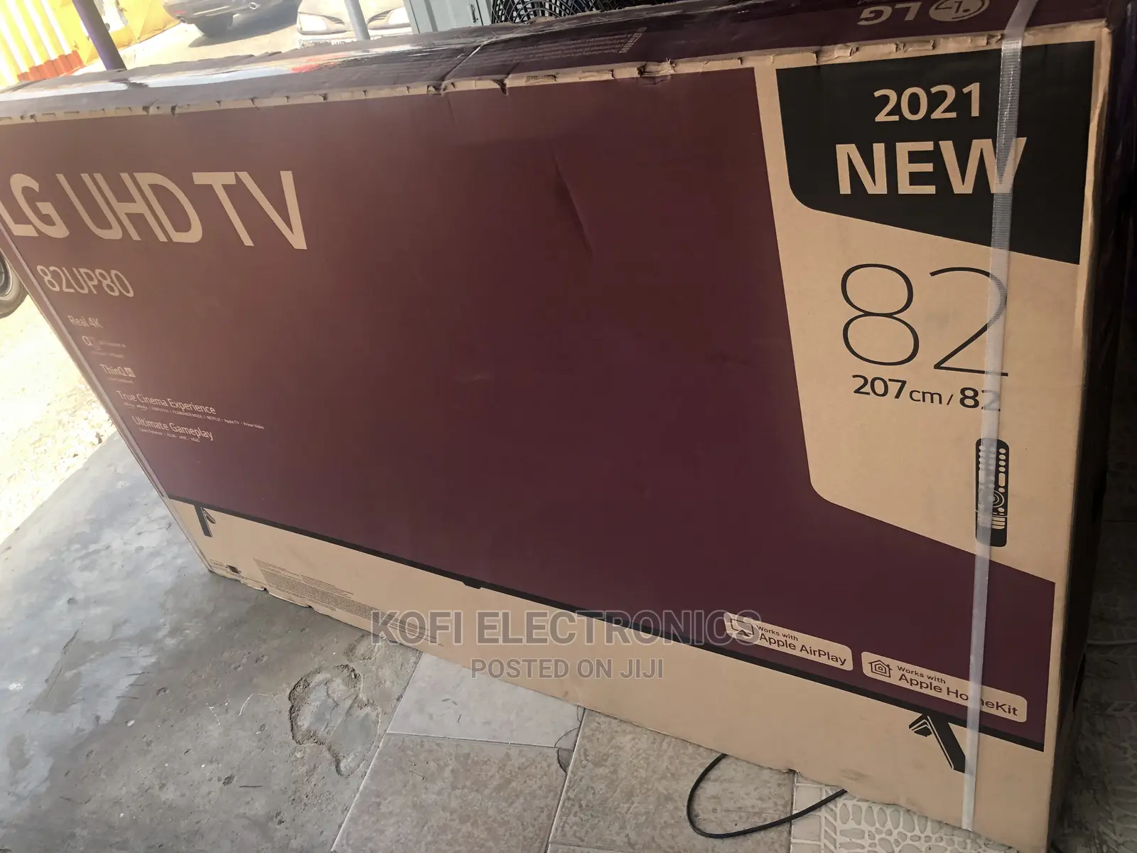 Thinq Ai LG UHD Television Smart TV 82 Inch UP80 Series