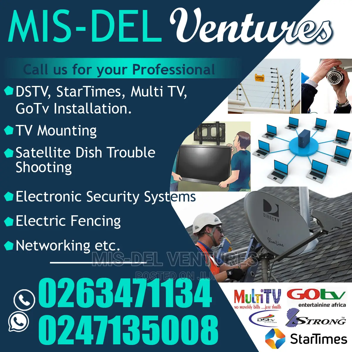 All Satellite Dish And Security Systems Installation