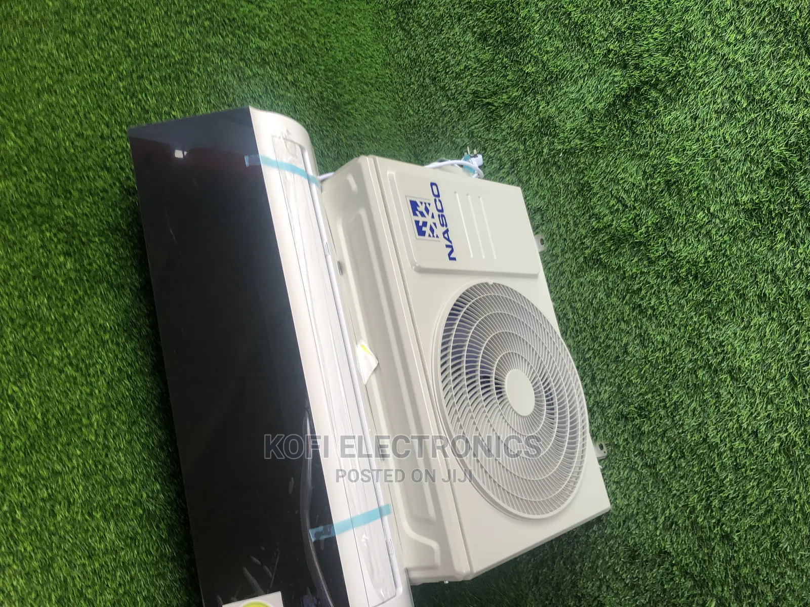 Nasco 1.5hp R410 Split AC |Mirror Premium Design|