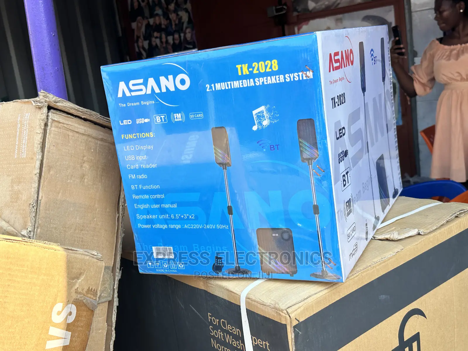 Asano Soundbar With Standing Speaker TK-2028 2.1L