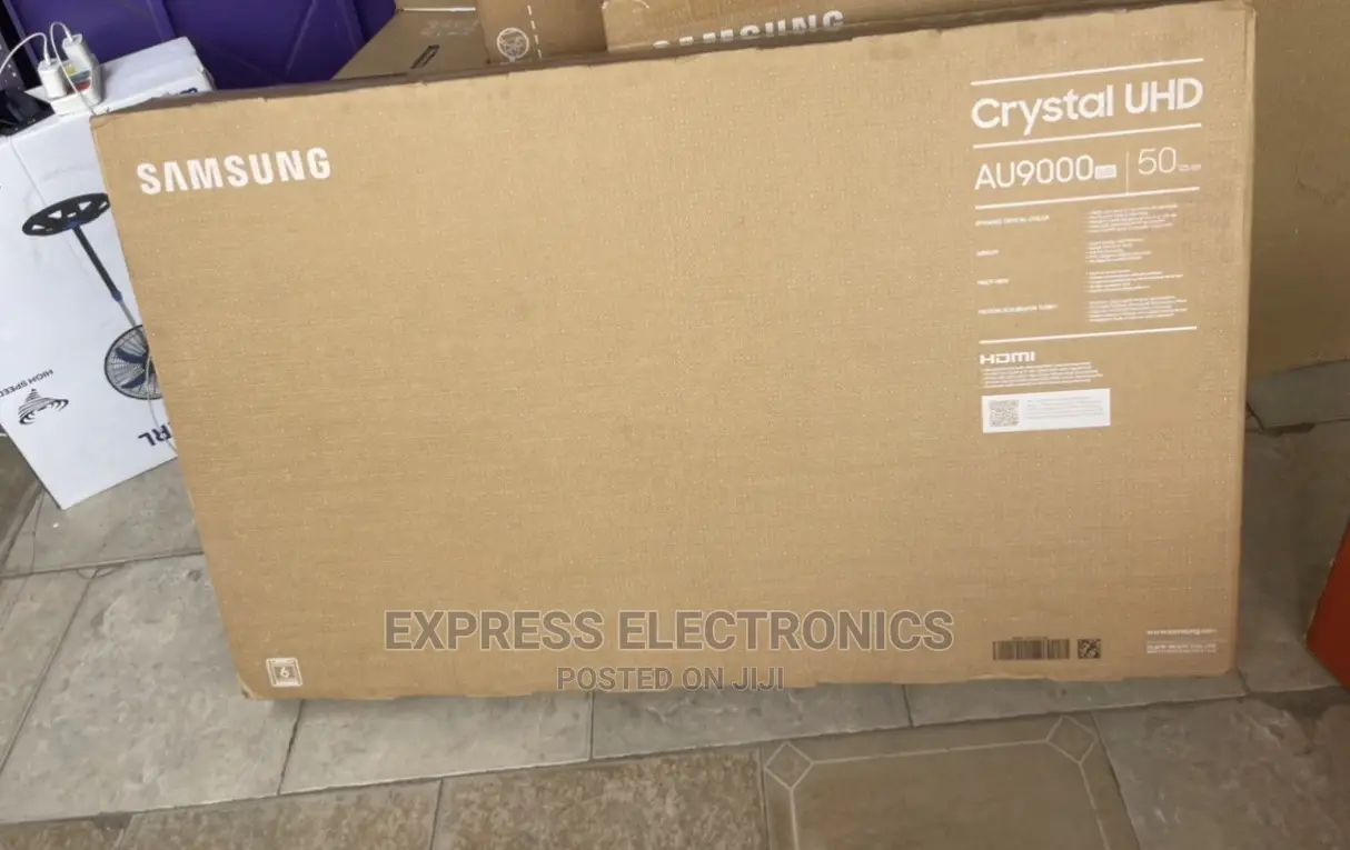 Wide Crystal UHD Realistic View Samsung 50”Series 9 Tv 