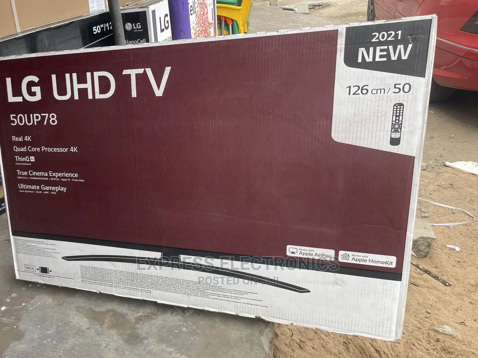 UHD Smart LG 50UP7800 Sleek Wide Vivid Pictures UHD 