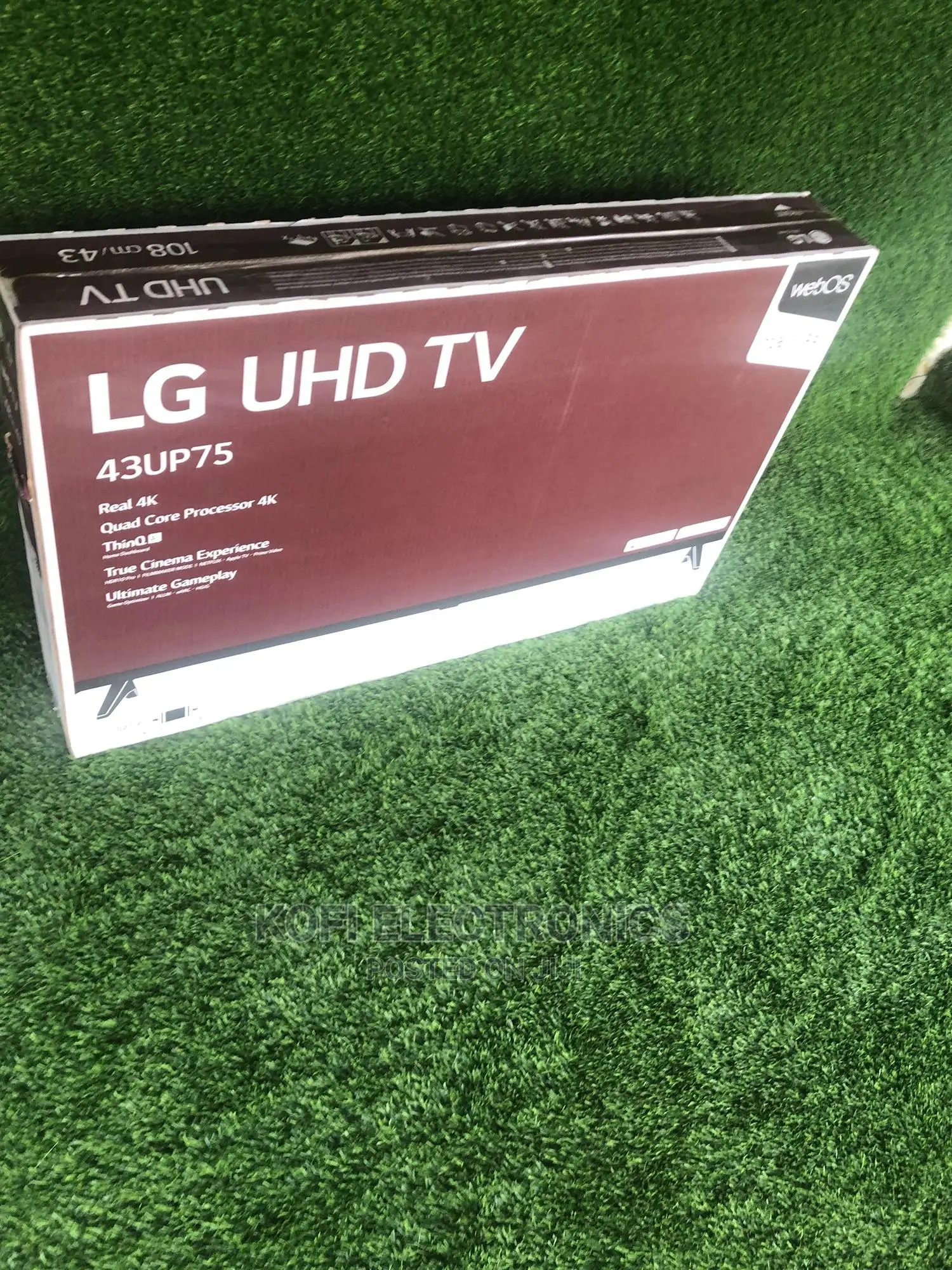 LG 43inch 2021 AI(Works W/Hey Alexa)Webos Satellite Smart