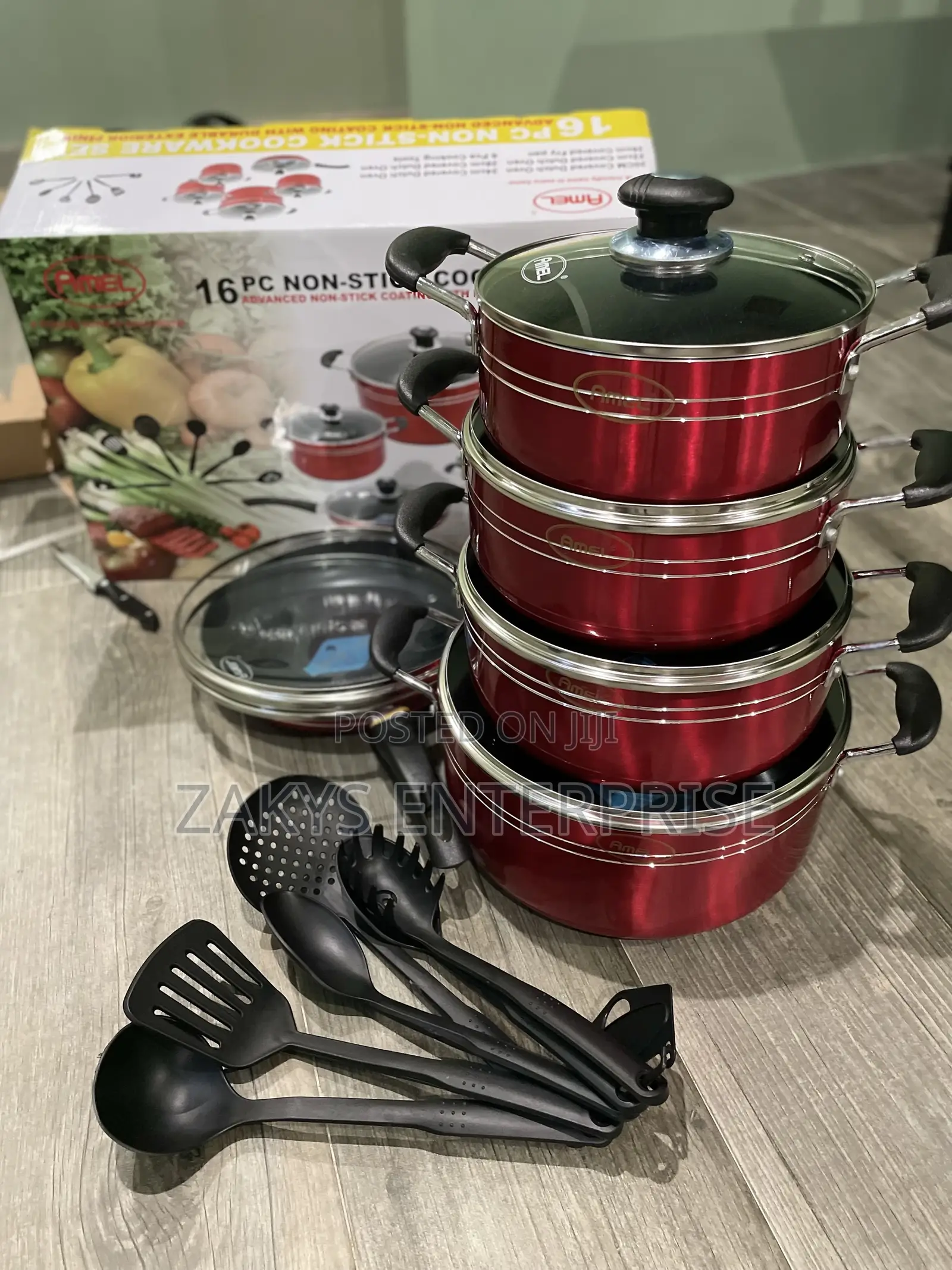 Non Stick Cookware Set 16pcs