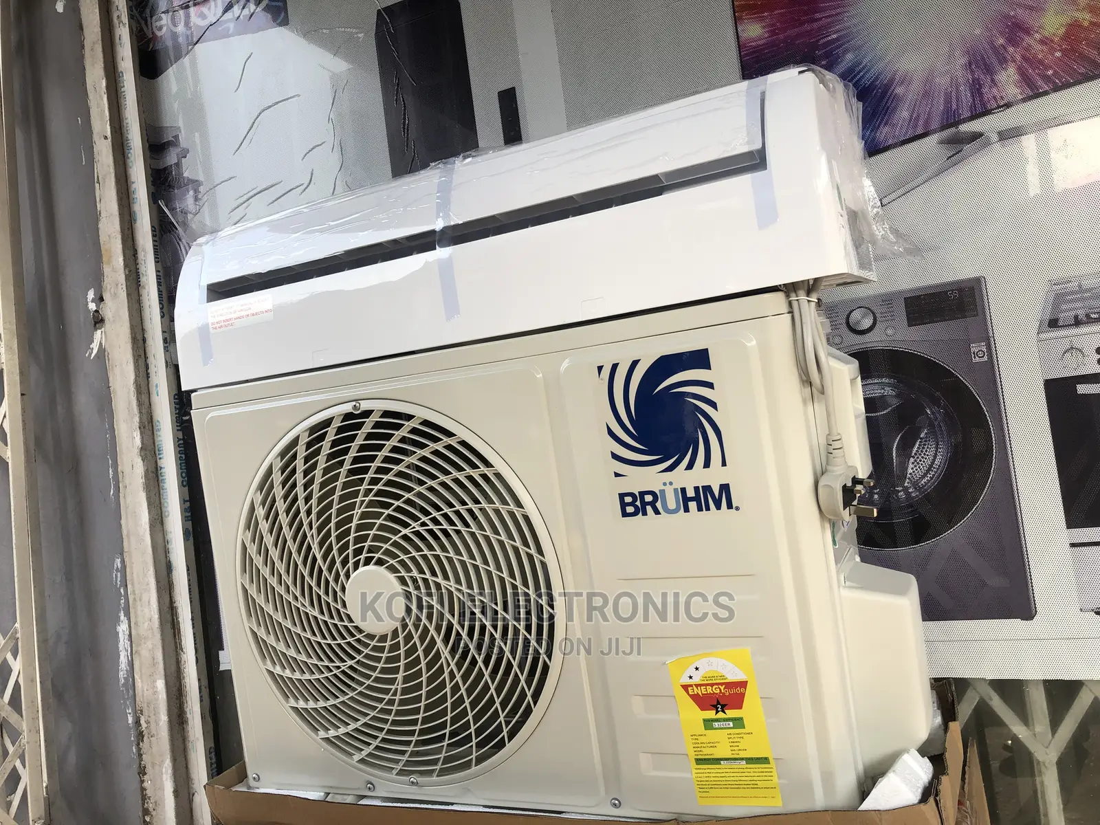 Powerful Flash Cooling Bruhm R410gas 1.5HP Airconditioner