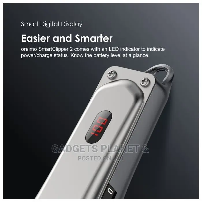 Oraimo Smart Clipper2 Super Professional Cordless Clipper