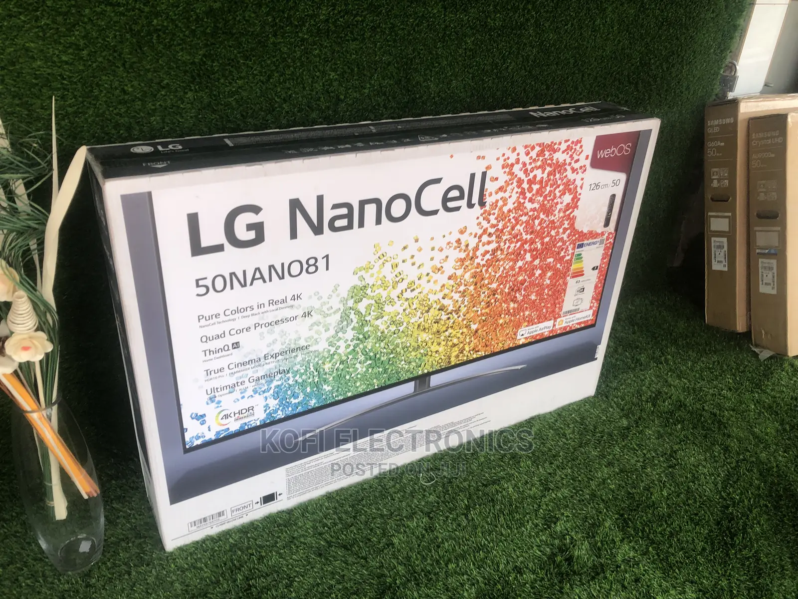 LG 50NANO81 50" UHD Smart TV Black 2021 W/Parental Lock