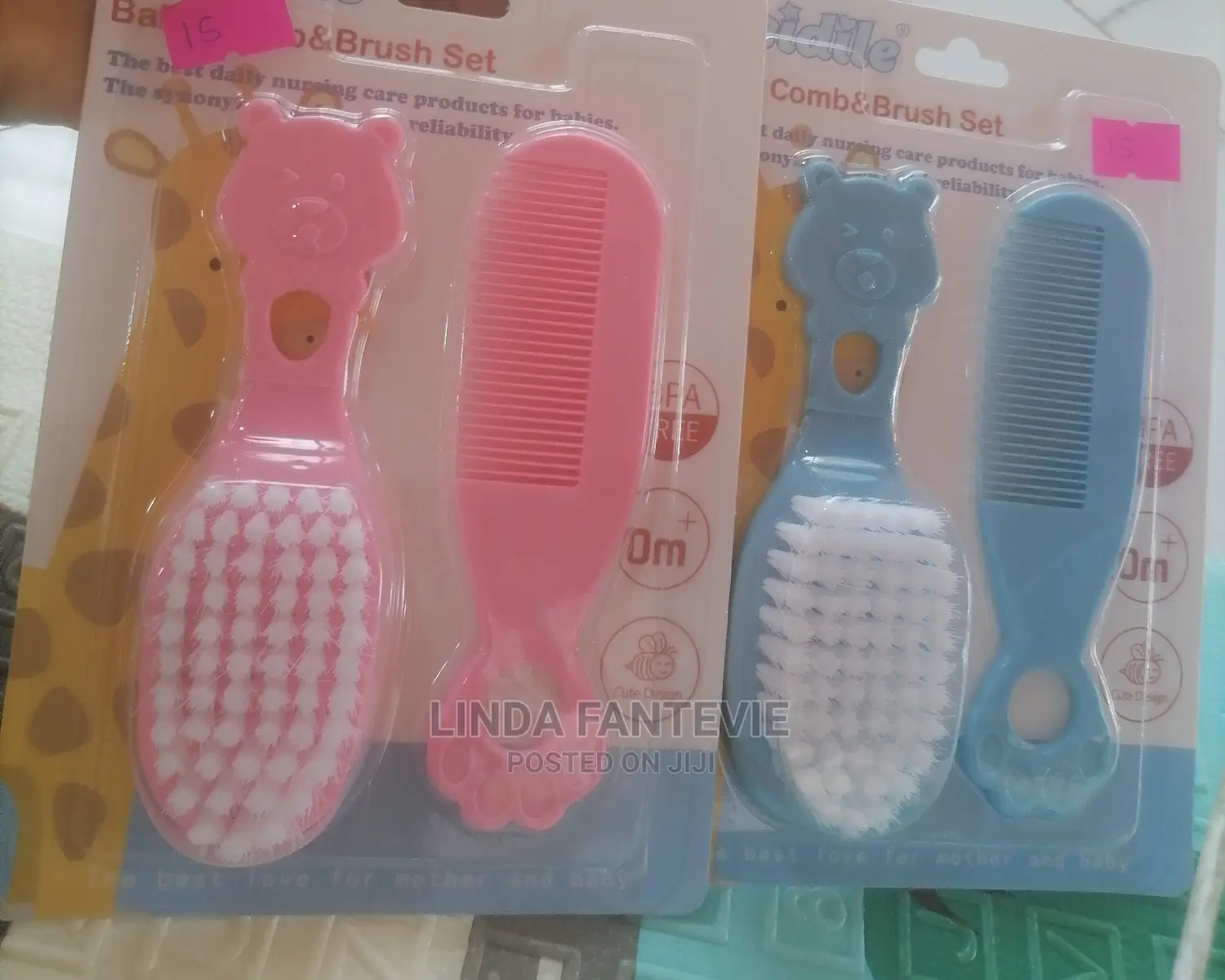 Baby Comb and Brush Set