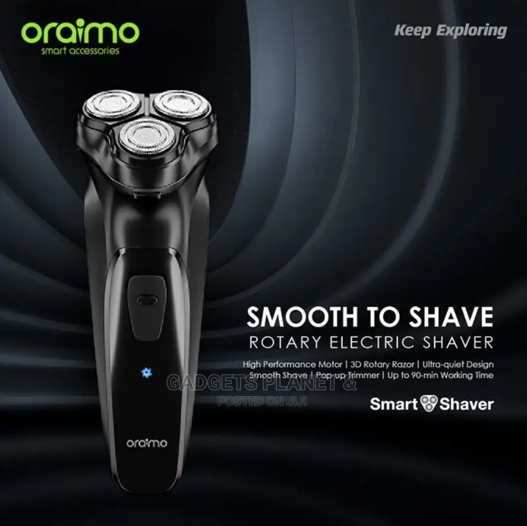 Oraimo Smartshaver Rotary Shave With Pop-Up Trimmer - RS10