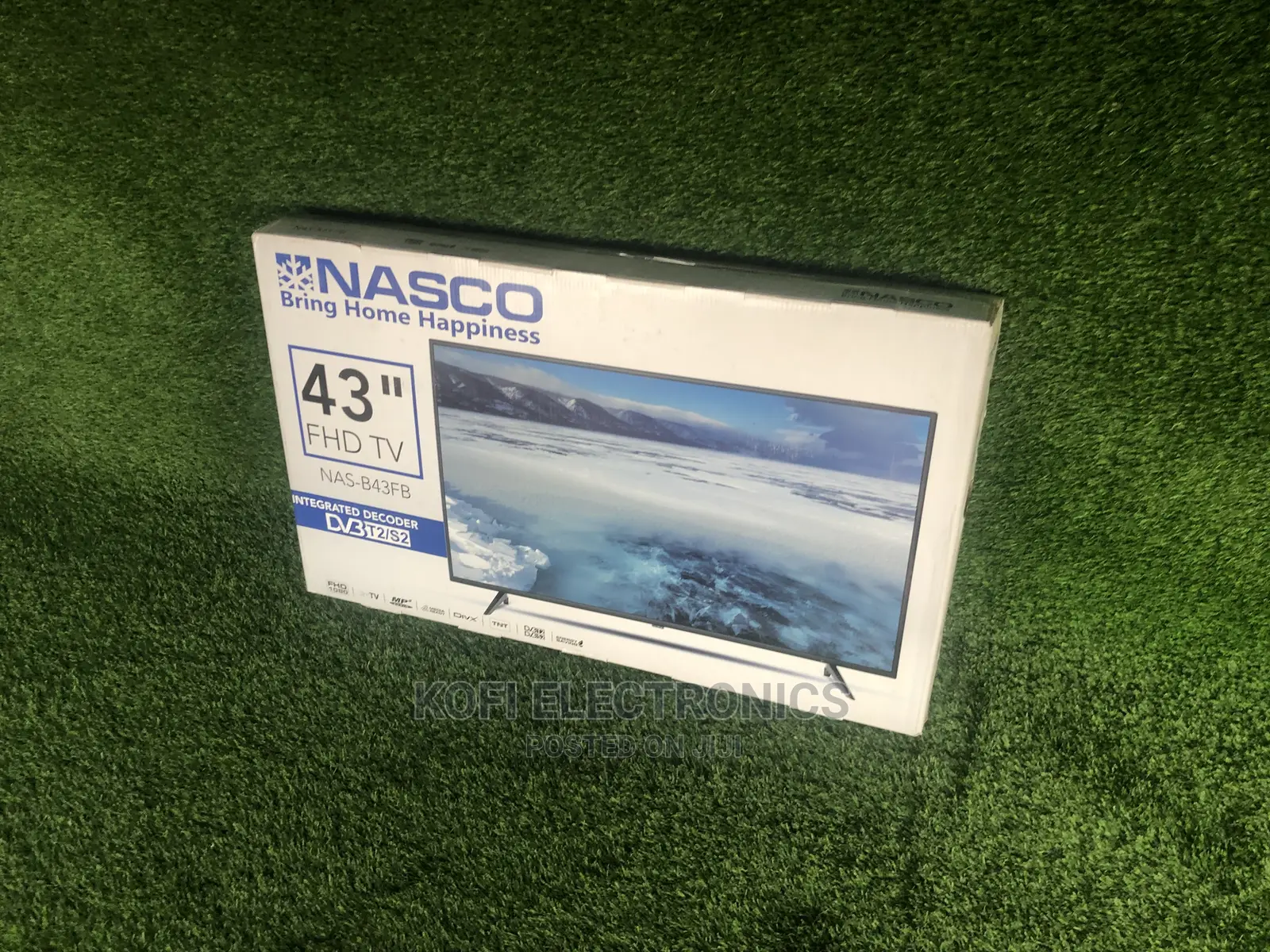 Thin Light Digital Satellite 43inches Nasco TV