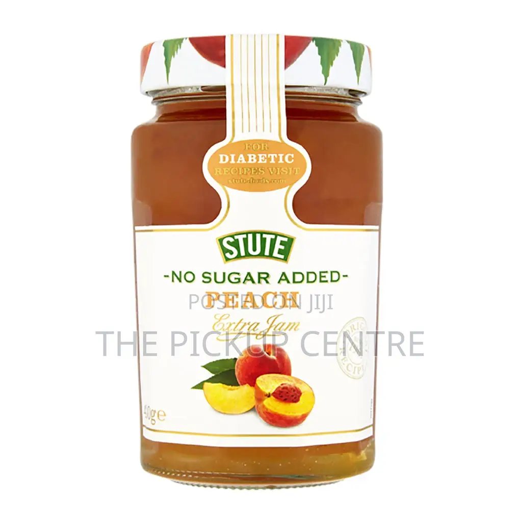 Stute No Sugar Added Peach Extra Jam 430g