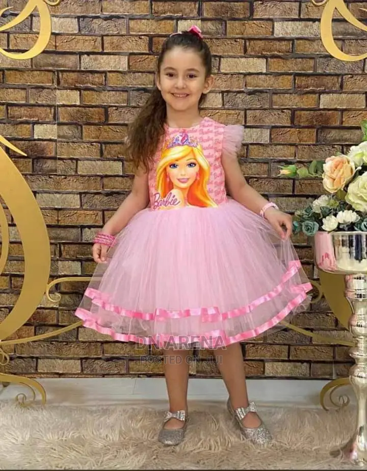 Baby Girl Cartoon Characters Princess Dress