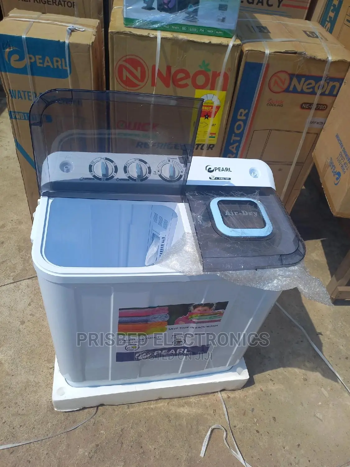 Pearl Washing Machine 7kg Twin Tub