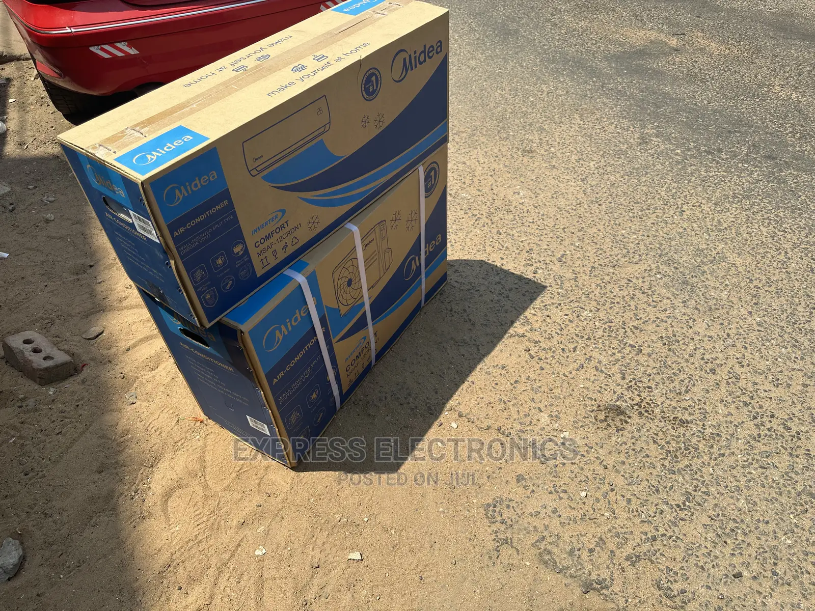 Rapid Cooling System Midea 1.5hp Split R410 Gas AC